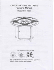 CSA FR1010-T-XX Owner's Manual