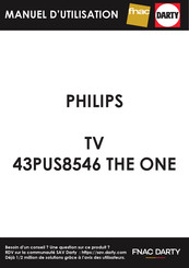 Philips 43PUS8546 Quick Start Manual