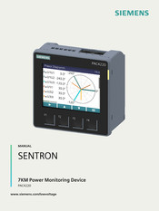 Siemens SENTRON PAC4220 Manual