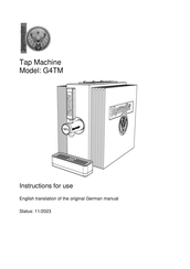 Jägermeister G4TM Instructions For Use Manual