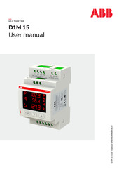 ABB D1M 15 User Manual