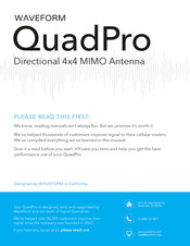 WaveForm QuadPro Manual