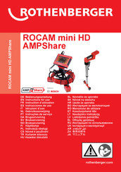 Rothenberger ROCAM mini HD AMPShare Instructions For Use Manual