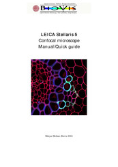 Leica Stellaris 5 Quick Manual