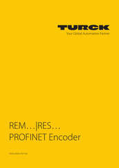 turck REM Series Instructions For Use Manual