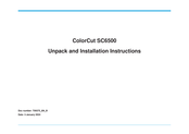 Intec ColorCut SC6500 Installation Instructions Manual