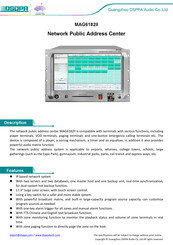 DSPPA MAG6182II Quick Start Manual