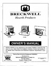 Breckwell P24FSA Owner's Manual
