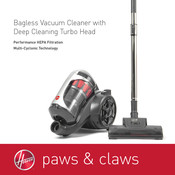 Hoover paws & claws Manual