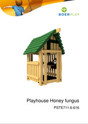 BOERPLAY Playhouse Honey fungus Installation Instructions Manual