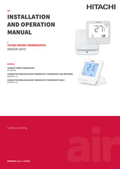 Hitachi YUTAKI PC-ARCHE Installation And Operation Manual
