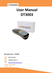 Dtronic DT3003 User Manual