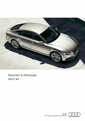 Audi A7 2017 Owner's Manual