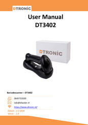 Dtronic DT3402 User Manual