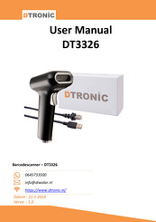 Dtronic DT3326 User Manual