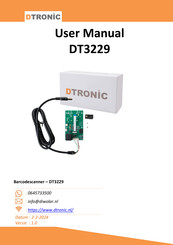 Dtronic DT3229 User Manual