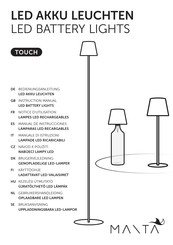 Manta TOUCH MD12 Instruction Manual