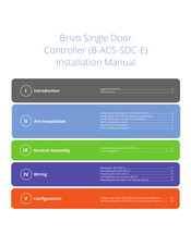 Brivo B-ACS-SDC-E Installation Manual