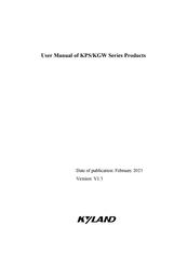 KYLAND KGW3204A-2T4D-232-4G-L17 User Manual