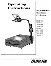 Dukane 28A663 Operating Instructions Manual