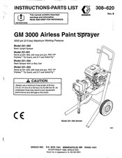 Graco 231552 Instructions-Parts List Manual