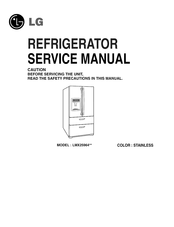 LG LMX25964 Series Service Manual