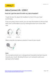 Jabra Connect 4h Quick Start Manual