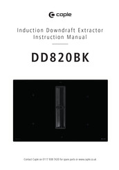 Caple DD820BK Instruction Manual