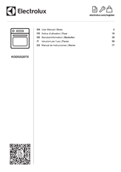 Electrolux KODGS20TX User Manual