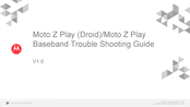 Motorola Moto Z Play Droid Troubleshooting Manual
