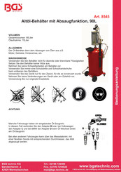 BGS technic 8545 Manual