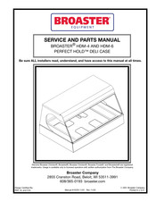 Broaster PERFECT HOLD HDM-4 Service And Parts Manual