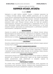 mPTech HAMMER HF2401 Manual