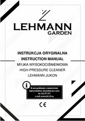 LEHMANN LGAPW-1613 Instruction Manual
