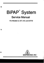 Respironics BiPAP S-D Service Manual