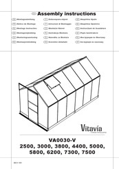 Vitavia VA0030-V 5000 Assembly Instructions Manual