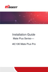 HiBoost Mate Plus Series Installation Manual