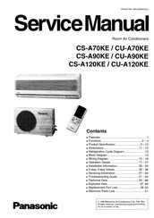 Panasonic CS-A90KE Service Manual