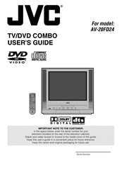 JVC AV-20FD24 User Manual