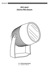 Dot-Spot clarios flex beam Operator's Manual