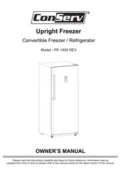 ConServ FR 1400 REV Owner's Manual