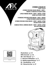 afx light HYBRID-470LED-FC User Manual