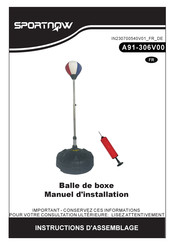SPORTNOW A91-306V00 Assembly Instruction Manual