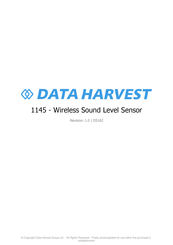 Data Harvest 1145 Manual