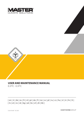 Dantherm MASTER B 2PTC User And Maintenance Manual