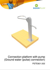 BOERPLAY Connection platform with pump Manual