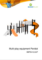 BOERPLAY Multi-play equipment Peridot Installation Instructions Manual
