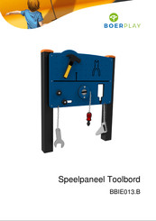 BOERPLAY Speelpaneel Toolbord Installation Instructions Manual