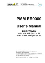NARDA PMM ER9000 User Manual
