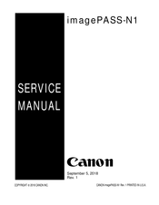 Canon imagePASS-N1 Service Manual
